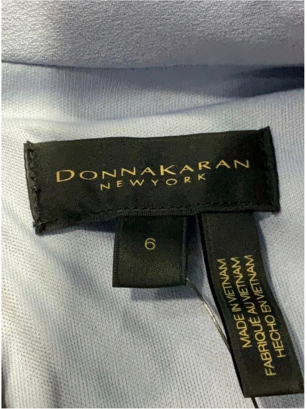 Donna Karan Light Blue Dress - New with Tags - Picture 6 of 8